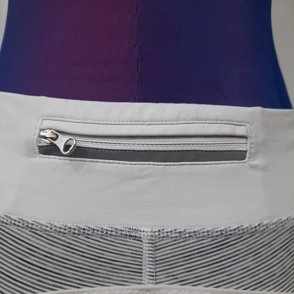 Lululemon Run Pace Cropped Leggings Wee Are From Space Size 4 Women's - Picture 8 of 10